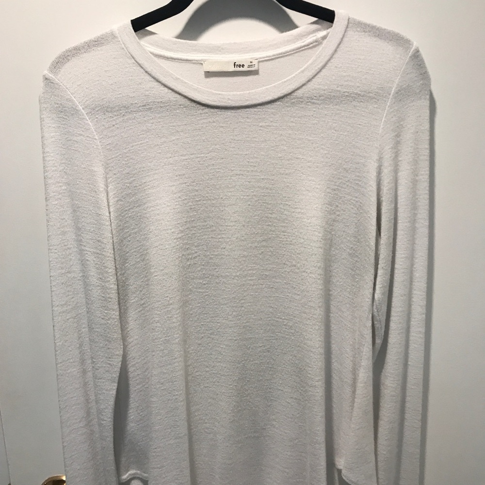 Wilfred free white long sleeved T-shirt